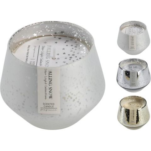 CANDELA IN VASETTO DI VETRO 8C